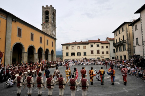 Bibbiena e il santuario di Santa Maria del Sasso