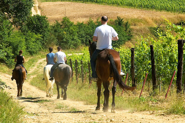 sport e svago podere verdi colline