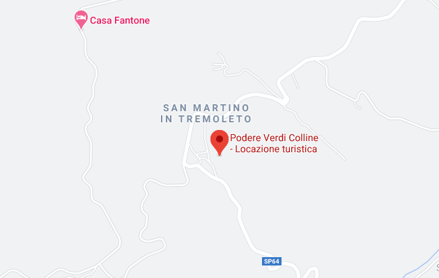 Mappa Podere Verdi Colline